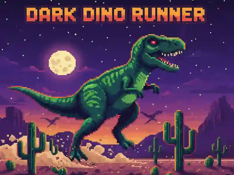 Trò chơi Dark Dino Runner trực tuyến