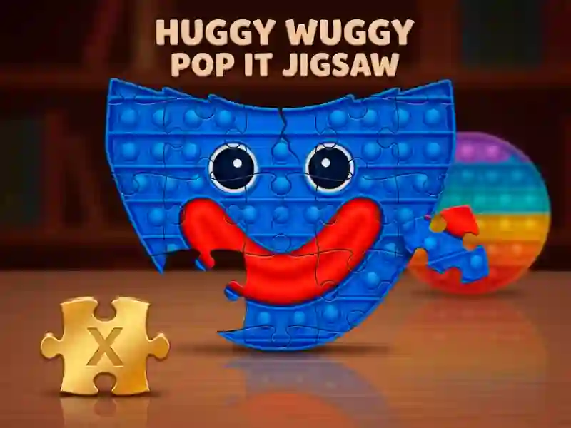 Trò chơi Huggy Wuggy Pop It Jigsaw trực tuyến