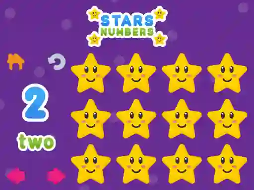 Trò chơi Stars Numbers trực tuyến
