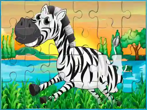 Trò chơi Happy Animals Jigsaw trực tuyến