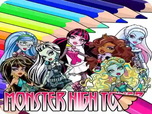 Trò chơi Coloring Book for Monster High trực tuyến