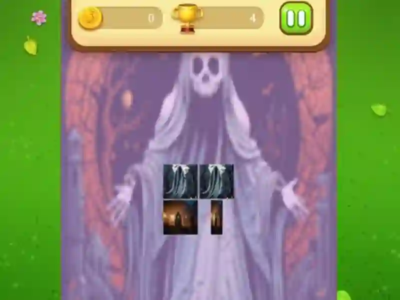 Trò chơi Ghost Memory Match trực tuyến