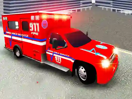 Trò chơi City Ambulance Driving trực tuyến