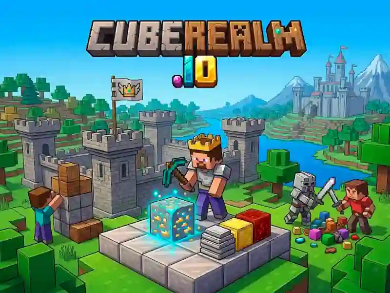 Trò chơi CubeRealm.io trực tuyến