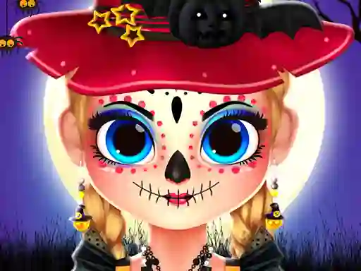 Trò chơi Little Lily Halloween Prep trực tuyến
