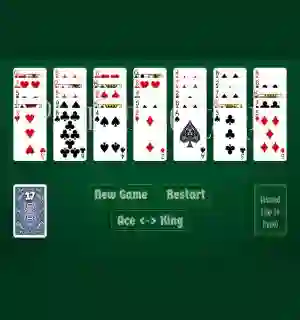 Trò chơi Patience Solitaire trực tuyến