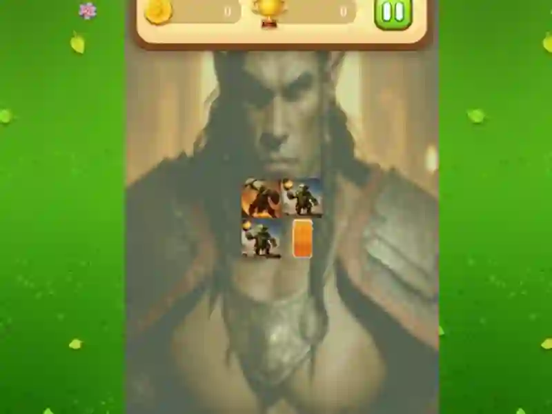 Trò chơi Orc Memory Match trực tuyến