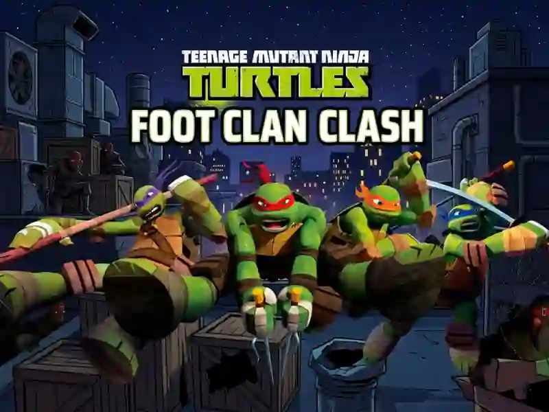 Trò chơi Teenage Mutant Ninja Turtles Foot Clan Clash trực tuyến