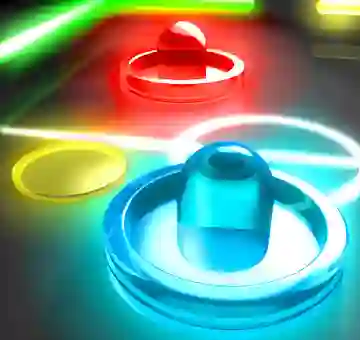 Trò chơi Neon Hockey trực tuyến