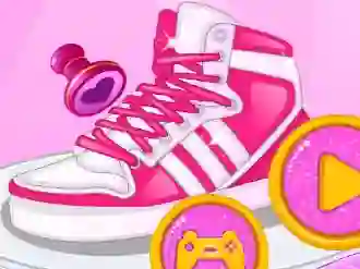 Trò chơi Popstar sneaker designer trực tuyến