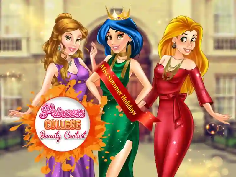 Trò chơi Princess College Beauty Contest trực tuyến