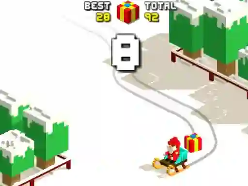 Trò chơi Xmas Slope trực tuyến