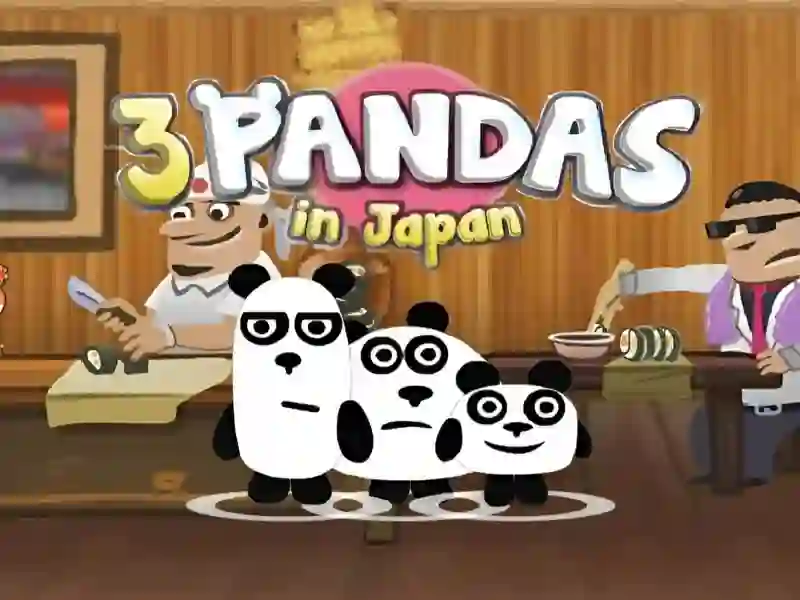 Trò chơi 3 Pandas In Japan HTML5 trực tuyến