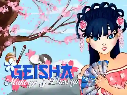 Trò chơi Geisha make up and dress up trực tuyến