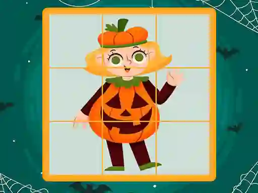 Trò chơi Halloween Puzzles trực tuyến