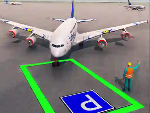 Trò chơi Air Plane Parking 3d trực tuyến