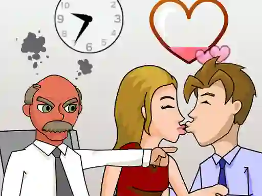 Trò chơi Secret Office Kissing trực tuyến