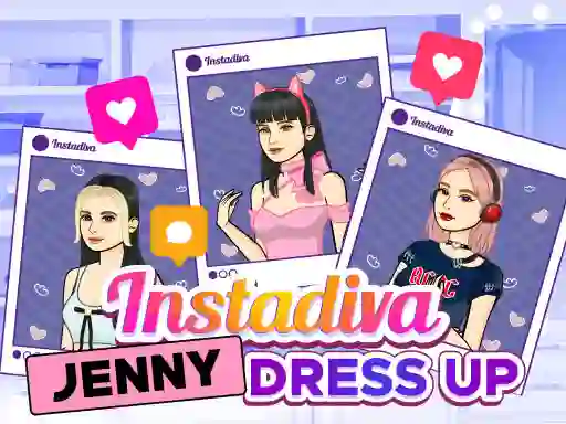 Trò chơi Instadiva Jenny Dress Up trực tuyến