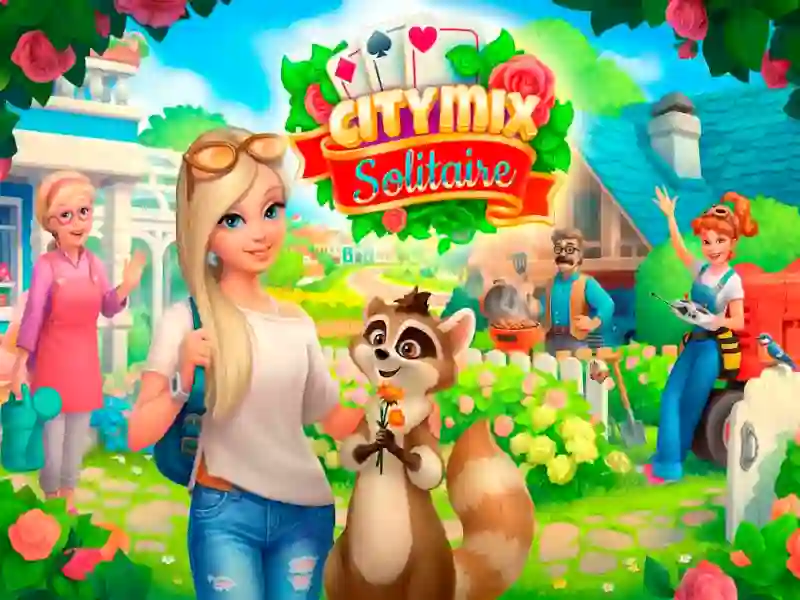 Trò chơi City Mix Solitaire trực tuyến