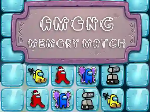 Trò chơi Among Memory Match trực tuyến