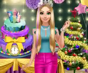 Trò chơi Blondie Winter Party trực tuyến