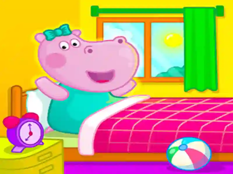 Trò chơi Hippo Good Morning trực tuyến