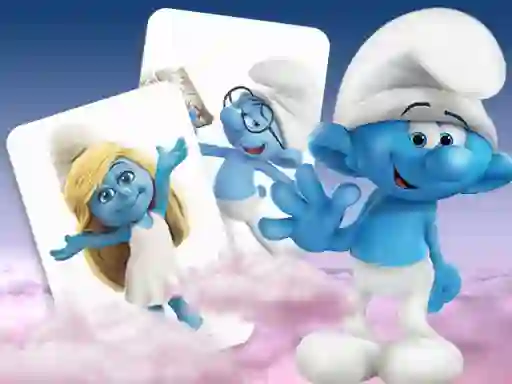 Trò chơi Smurfs memory card Match trực tuyến