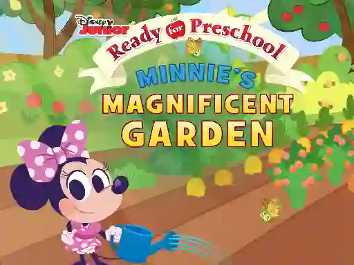 Trò chơi Ready For Preschool Minnie's Magnificent Garden trực tuyến