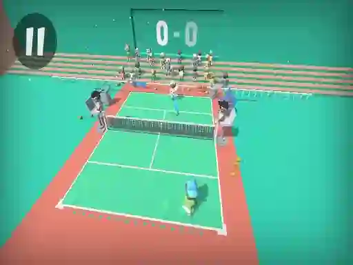 Trò chơi Funny swipe Tennis trực tuyến