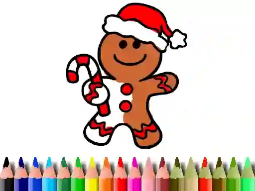 Trò chơi Back To School: Christmas Cookies Coloring trực tuyến