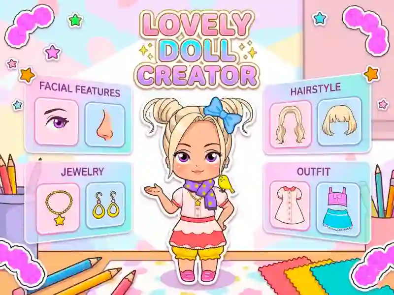 Trò chơi Lovely Doll Creator trực tuyến