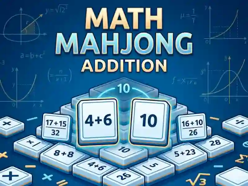 Trò chơi Math Mahjong Addition trực tuyến