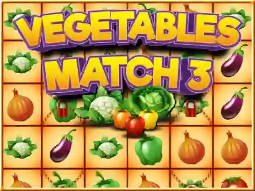 Trò chơi Vegetables match 3 trực tuyến