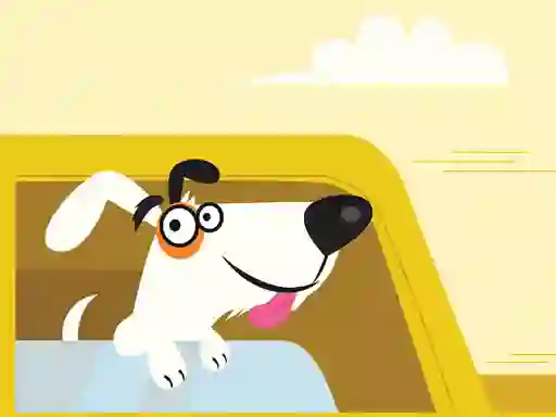 Trò chơi Adorable Puppies in Cars Match 3 trực tuyến