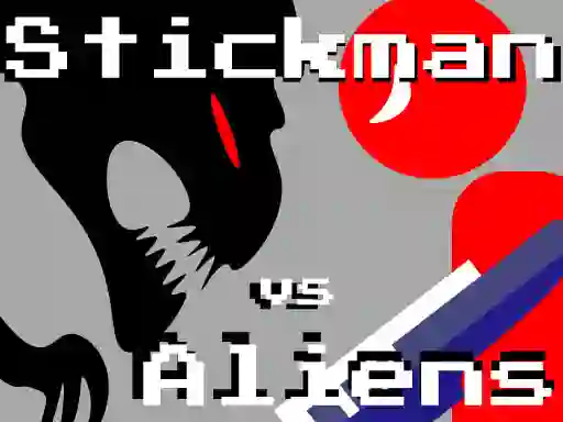 Trò chơi Stickman vs Aliens trực tuyến