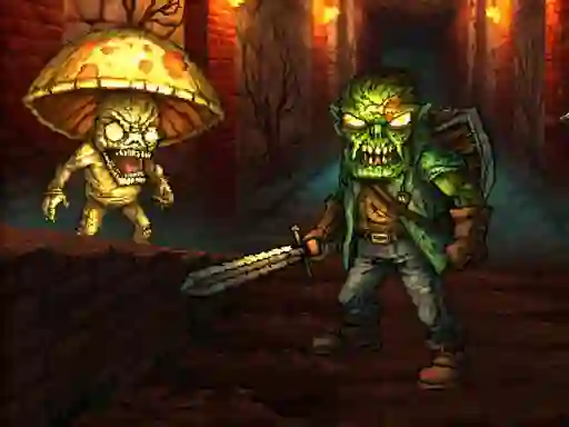Trò chơi Monster Slayer Merge & Survive trực tuyến