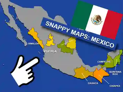 Trò chơi Scatty Maps Mexico trực tuyến