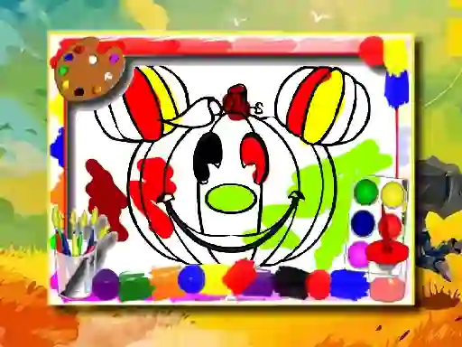 Trò chơi Halloween Coloring Book trực tuyến