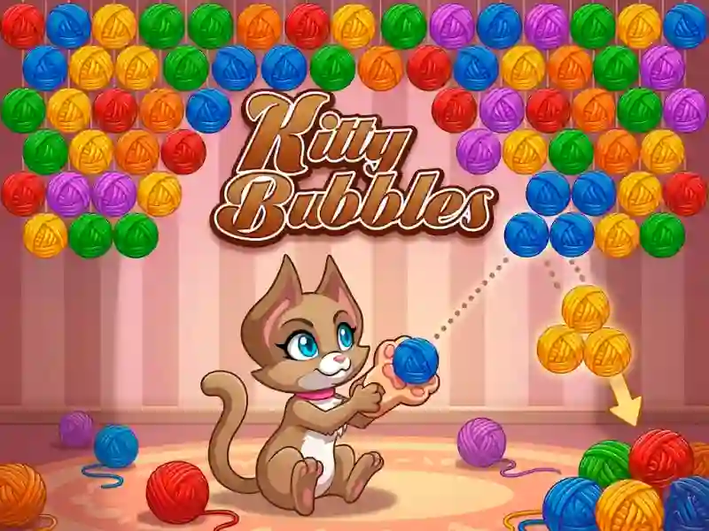 Trò chơi Kitty Bubbles trực tuyến