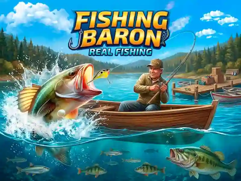 Trò chơi Fishing Baron Real Fishing trực tuyến