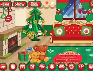 Trò chơi Christmasroom Decoration trực tuyến