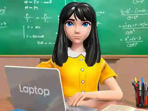 Trò chơi School Teacher Game School Day trực tuyến