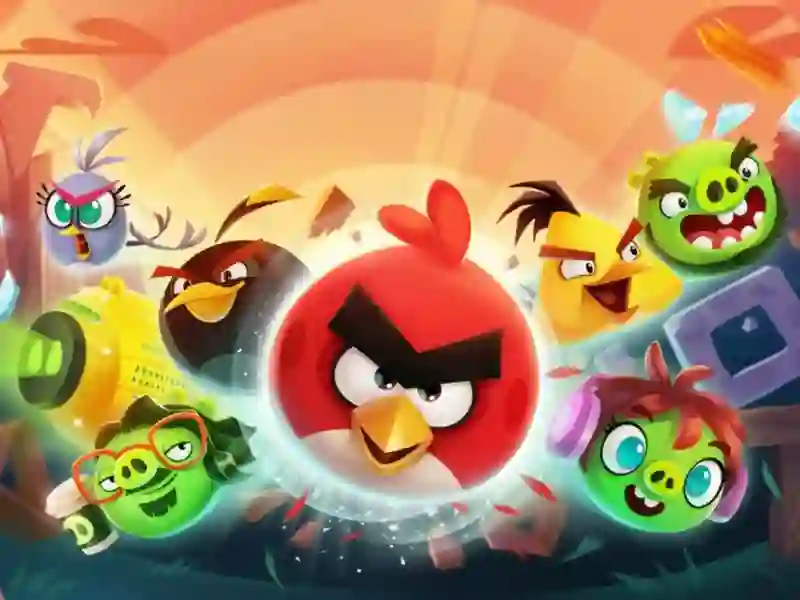 Trò chơi Angry Birds Mad Jumps trực tuyến