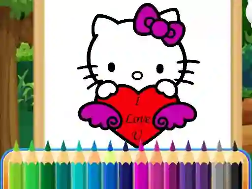 Trò chơi Coloring Kitty trực tuyến
