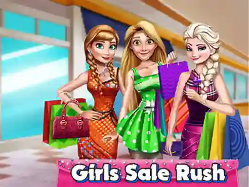 Trò chơi Girls Sale Rush trực tuyến