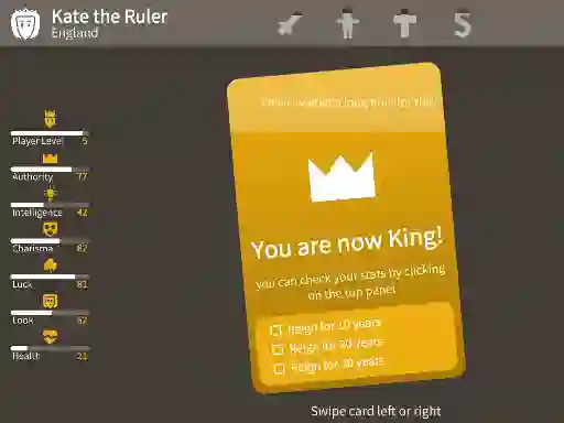 Trò chơi Kings Card Decisions trực tuyến