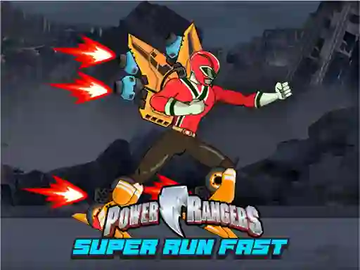Trò chơi Power Rangers Super Run Fast trực tuyến