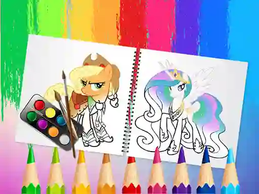 Trò chơi Sweet Pony Coloring Book trực tuyến