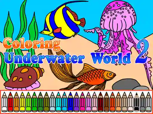 Trò chơi Сoloring Underwater World 2 trực tuyến