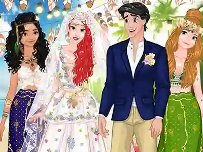 Trò chơi Princess Coachella Inspired Wedding trực tuyến
